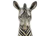 Vaso Cabea de Zebra M